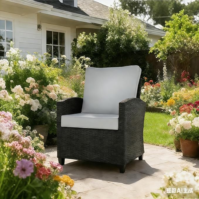 Goodgoods 24 x 28 Outdoor Patio Deep Seat Cushions 2-Pack, 1000+ Hours - Image 6