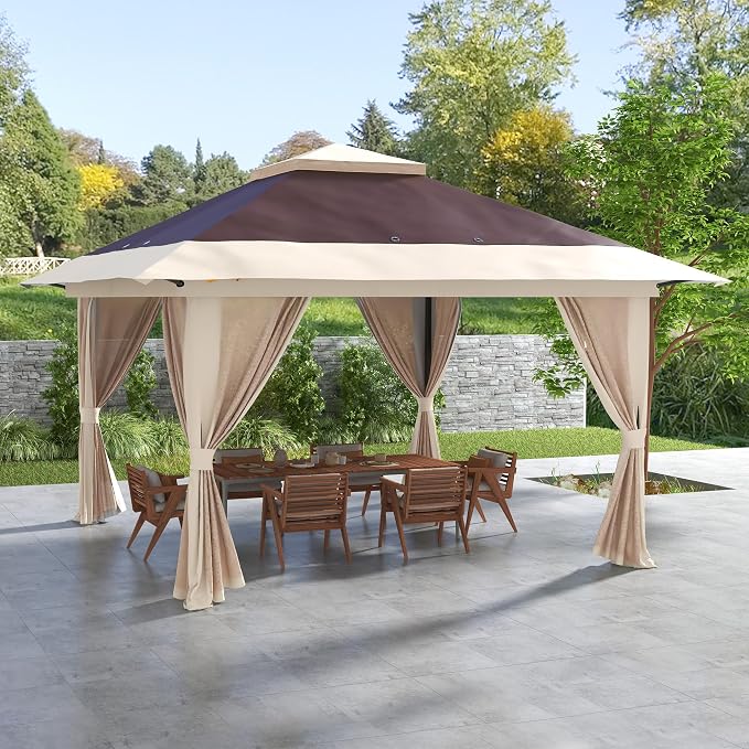 Outsunny 13' x 13' Pop Up Gazebo - Image 2