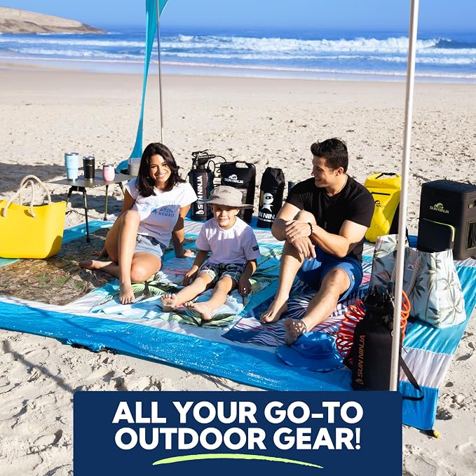 Sun Ninja Beach Tent Sun Shelter UPF50+ - Image 9