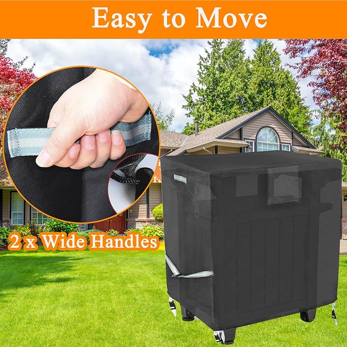 Outdoor Grill Cart Prep Table Cover 600D - Image 6