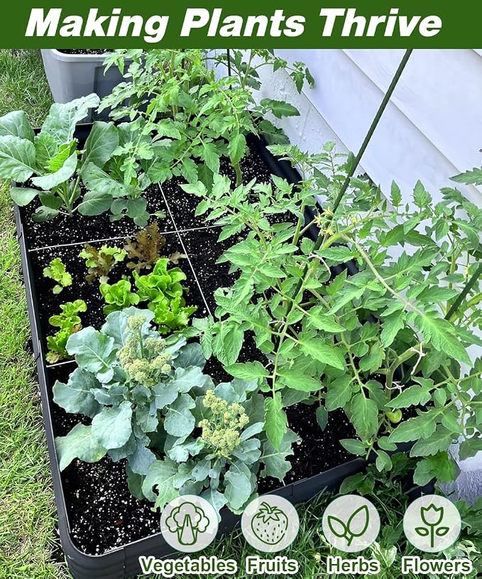 3.0x3.0x1.0ft Raised Garden Bed Kit - Image 6