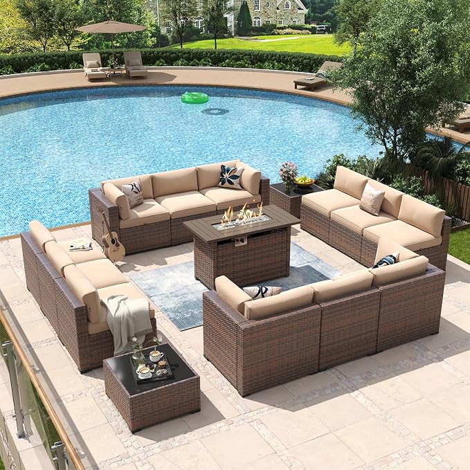 Aoxun 15 Piece Patio Furniture Set by Aoxun