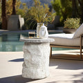 LuxenHome 18.7" Outdoor Side Tables by LuxenHome