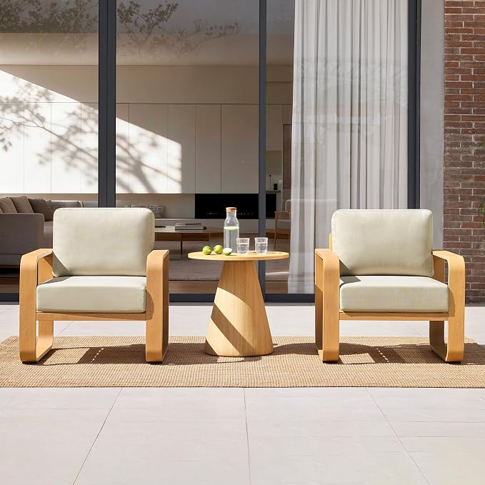CHITA Aluminum Outdoor Loveseat Sofa, Patio Furniture - Image 8