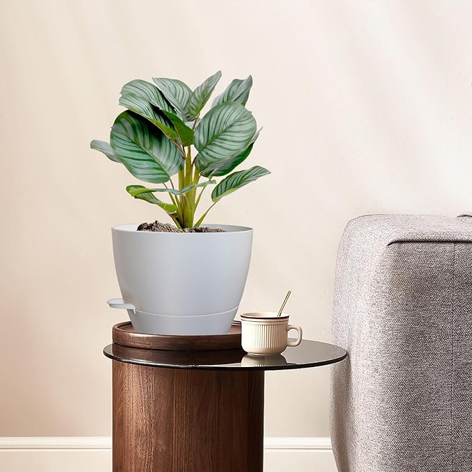 12/10/9 inch Large Self Watering Pots, Plant Pots - Image 6