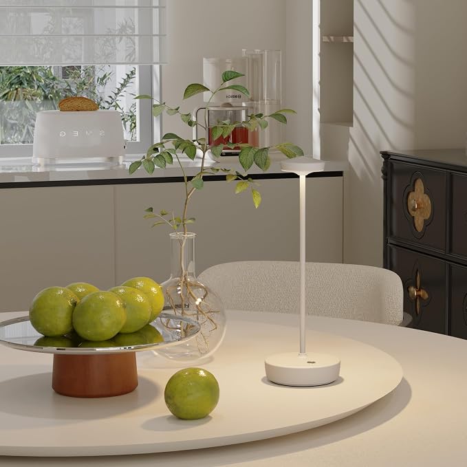 LED Cordless Table Lamp, Rechargeable Battery Operated 3 Levels Brightness - Image 5