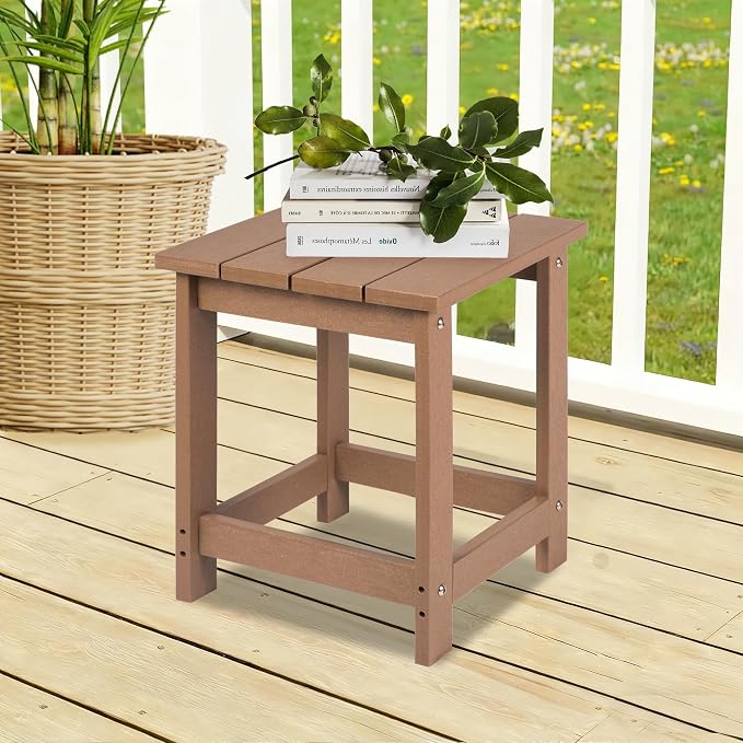 LZRS Adirondack Square Outdoor Side Table - Image 7