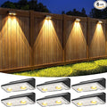 APONUO Solar Fence Lights Outdoor Waterproof, Fence Lights Solar Powered by APONUO