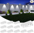 Solar Fence Lights Outdoor Waterproof, 80 Lumens Solar Lights by JOFIOS