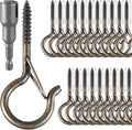 24 PCS Q-Hanger Hooks, Screw Hooks by FSAH