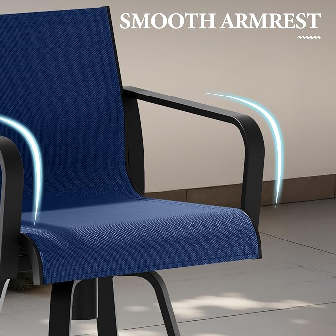 Crestlive Products Outdoor Swivel Bar Stools - Image 6