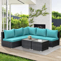 NICESOUL 7 Piece XL Large Modern Outdoor Furniture Sofa Set, 29.3'' High Back by NICESOUL