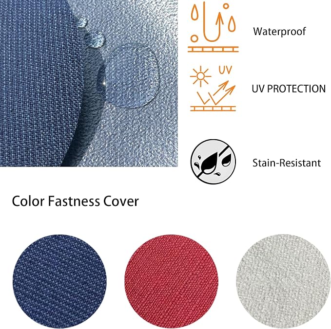 Goodgoods 20"x42" Outdoor Dining Chair cushion Set of 1 patio furniture cushion - Image 5