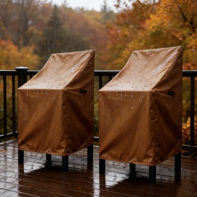 RosieLily High Back Patio Chair Covers - Image 4