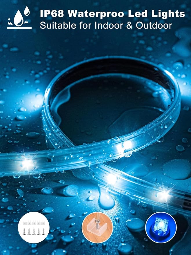 398ft Outdoor Led Strip Lights Waterproof, Ip68 Outside Led Light Strip - Image 2
