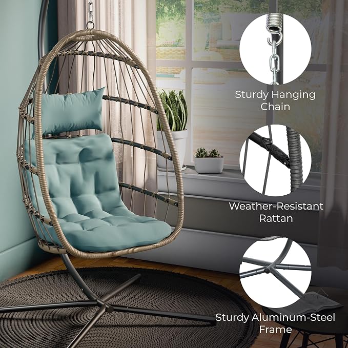 Econohome Hanging Egg Chair - Image 4