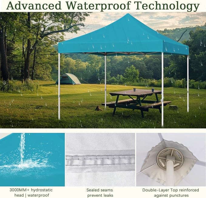 10x10 Canopy Replacement Top Cover - Image 3