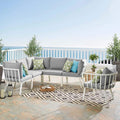 Modway Riverside Outdoor Patio Aluminum Sectional Set by Modway