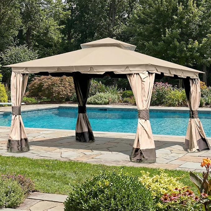Garden Winds Durable 350 Replacement Canopy Top Compatible - Image 2