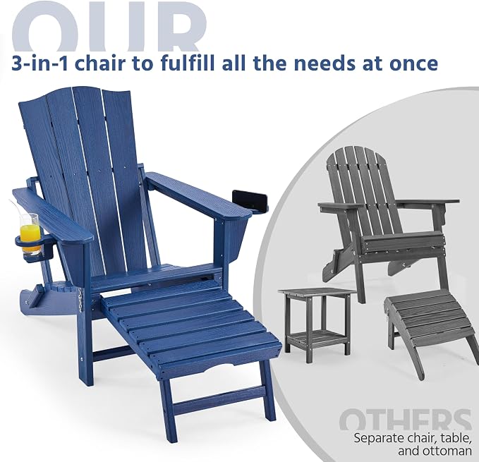 Yaheetech Adirondack Chair - Image 9