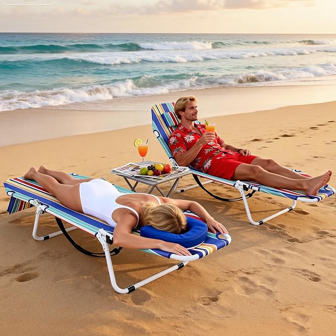 LILYPELLE Folding Chaise Lounge Chair - Image 6