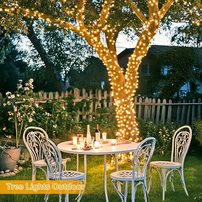 JMEXSUSS 800 LED Christmas Lights Outdoor Indoor String Lights - Image 6