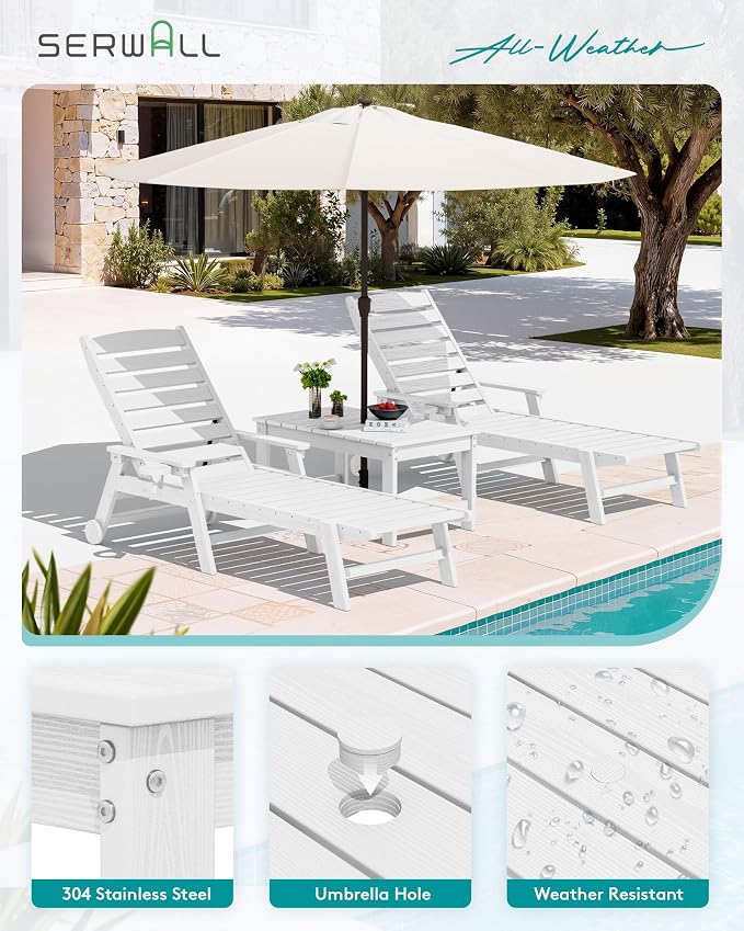 SERWALL Outdoor Coffee Table - Image 7