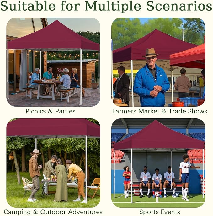 10x10 Canopy Replacement Top Cover - Image 6