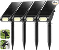 EZVALO Solar Spot Lights Outdoor IP67 Waterproof, Adjustable Solar Landscape by EZVALO