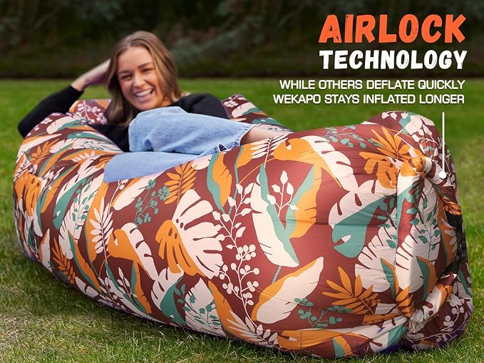 WEKAPO Inflatable Couch Air Lounger Chair - Image 5