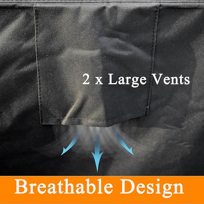 TOHONFOO Outdoor Prep Table Cover, 600D Waterproof Patio BBQ Table Cover - Image 5