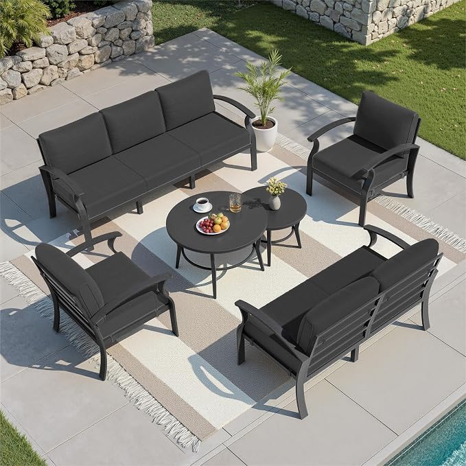 Kullavik Aluminum Patio Furniture Set by KULLAVIK