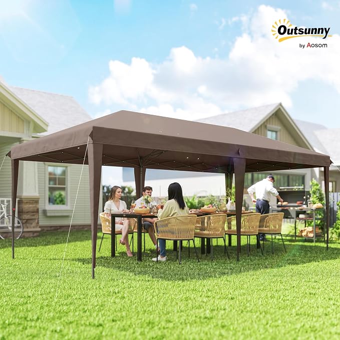 Outsunny 10' x 20' Pop Up Canopy Tent - Image 2