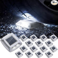 Solar Driveway Lights Outdoor 16 Pack, IP68 LED Solar Powered Waterproof by Etetale