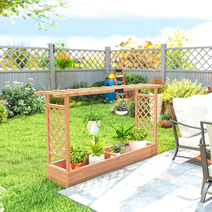 Outsunny Raised Garden Bed - Image 8