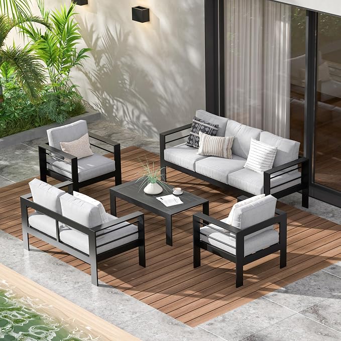 Wisteria Lane Aluminum Patio Furniture Set - Image 8