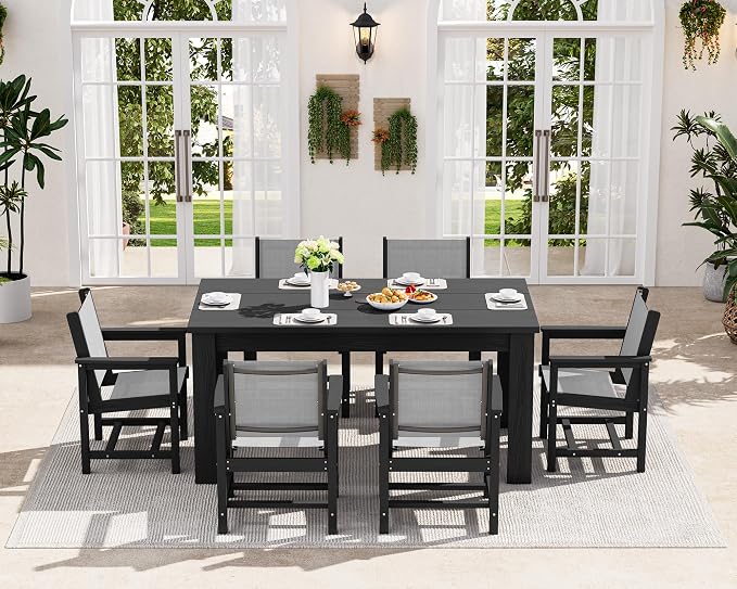 SERWALL Outdoor Dining Sets for 4 - Image 8