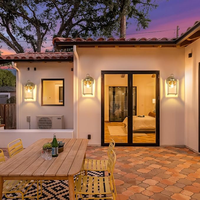 Large Outdoor Wall Lantern, Exterior Waterproof Wall Sconce Light Fixtures - Image 4