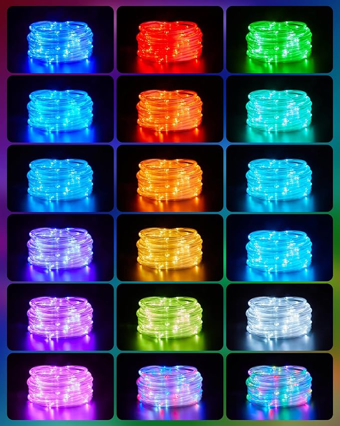 Color Changing Rope Lights Outdoor - 99ft 300 LED Outdoor String Lights - Image 2