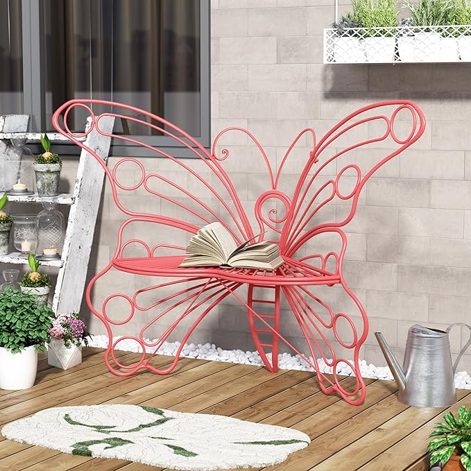 50 Inches Outdoor Bench, Garden Bench - Image 6