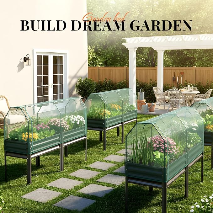 KING BIRD Large Raised Garden Bed - Image 8