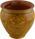 Treasures Of Morocco Handmade Ceramic Flower Pot Moroccan Indoor Outdoor by Treasures+Of+Morocco