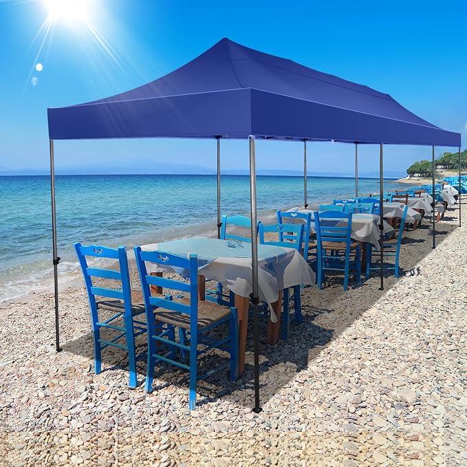 COBIZI 10x30 Pop up Canopy Tent 10x30 Canopy No Sidewall Waterproof Heavy Duty - Image 8
