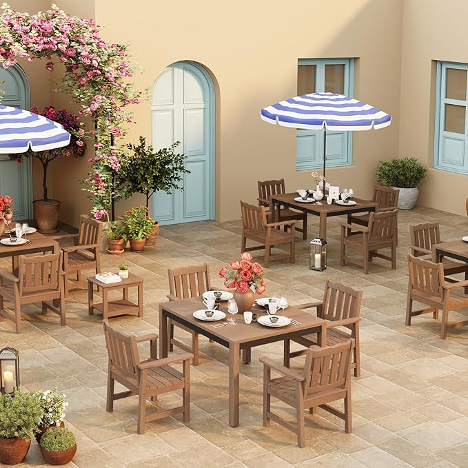 Stoog 3-Piece All-Weather Garden Chairs Set of 2 - Image 9