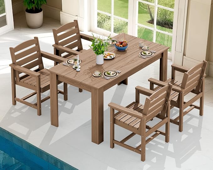 SERWALL Patio Dining Sets for 8, Outdoor Dining Sets for 8 Person - Image 9