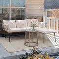 YITAHOME 3 Piece Patio Furniture Set Wicker Patio Sectional by YITAHOME