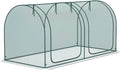 Outsunny 8' x 4' Crop Cage, Plant Protection Tent by Outsunny