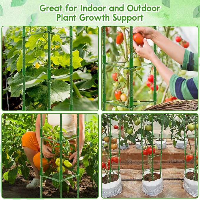 Riare 8 Pack 5.2 FT Tomato Cages - Image 7