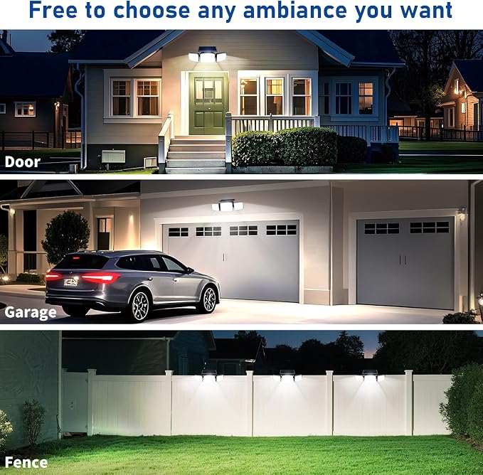 Solar Security Light Outdoor Super Bright LED, Motion Sensor Flood Light - Image 3