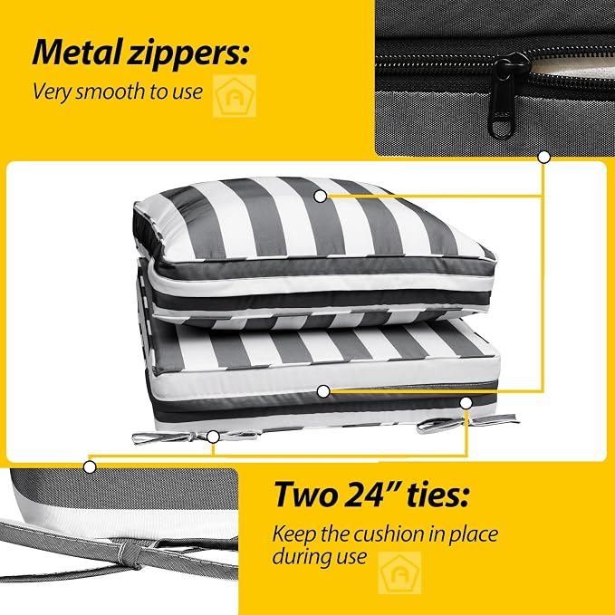 AAAAAcessories Outdoor Deep Seat Cushions - Image 3